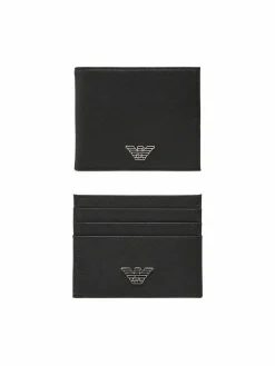 Set portafoglio e portacarte Y4R237 Y138E Nero