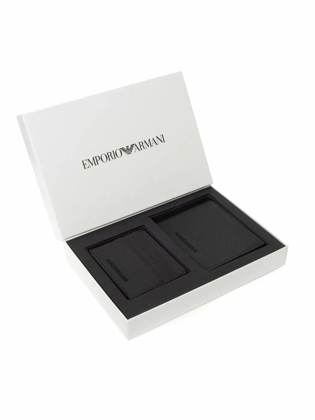 Set portafoglio e portacarte Y4R378 Y068E 80001 Nero