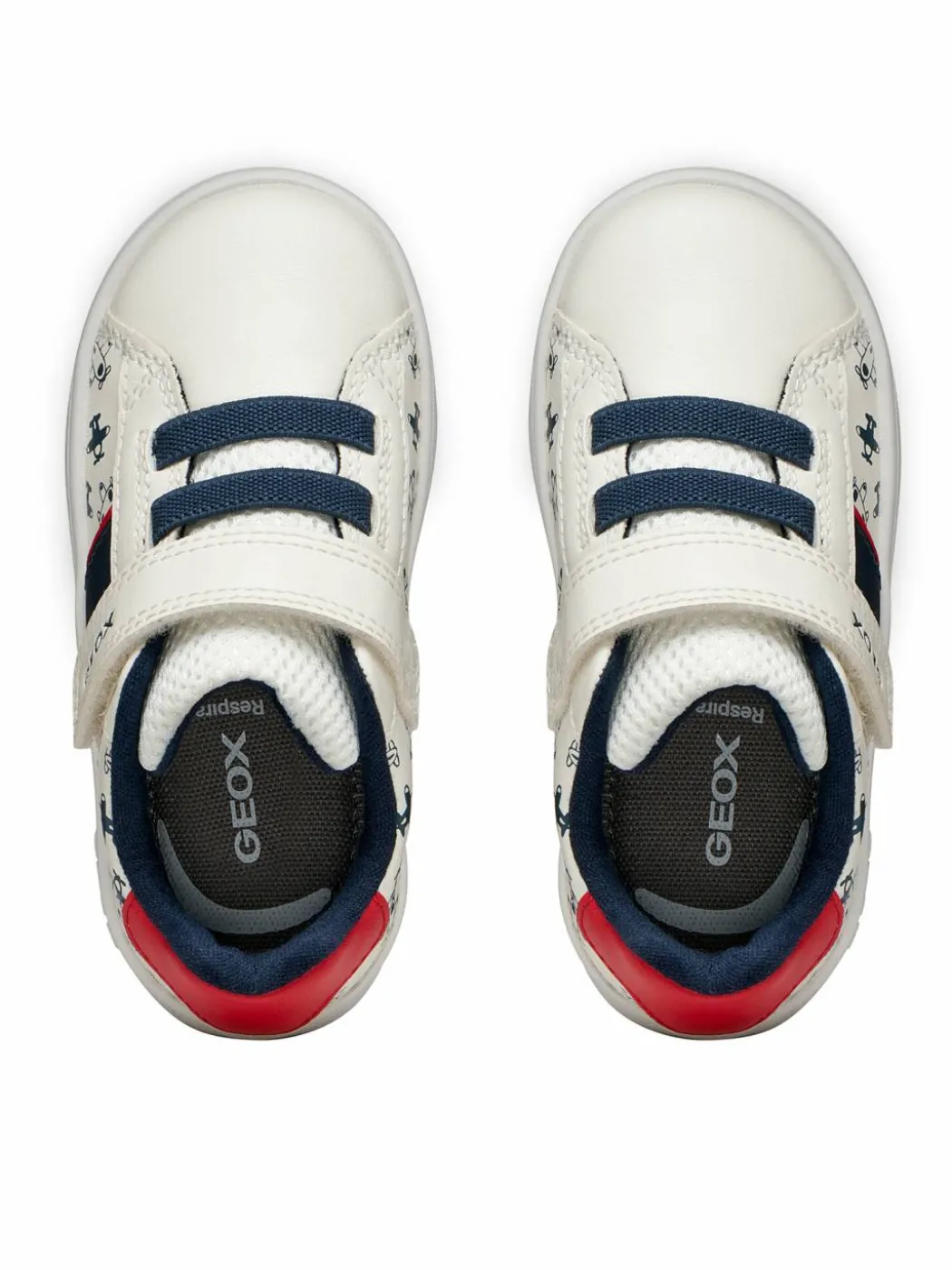 Sneakers B Eclyper Boy B455LA 000BC C0085 Bianco