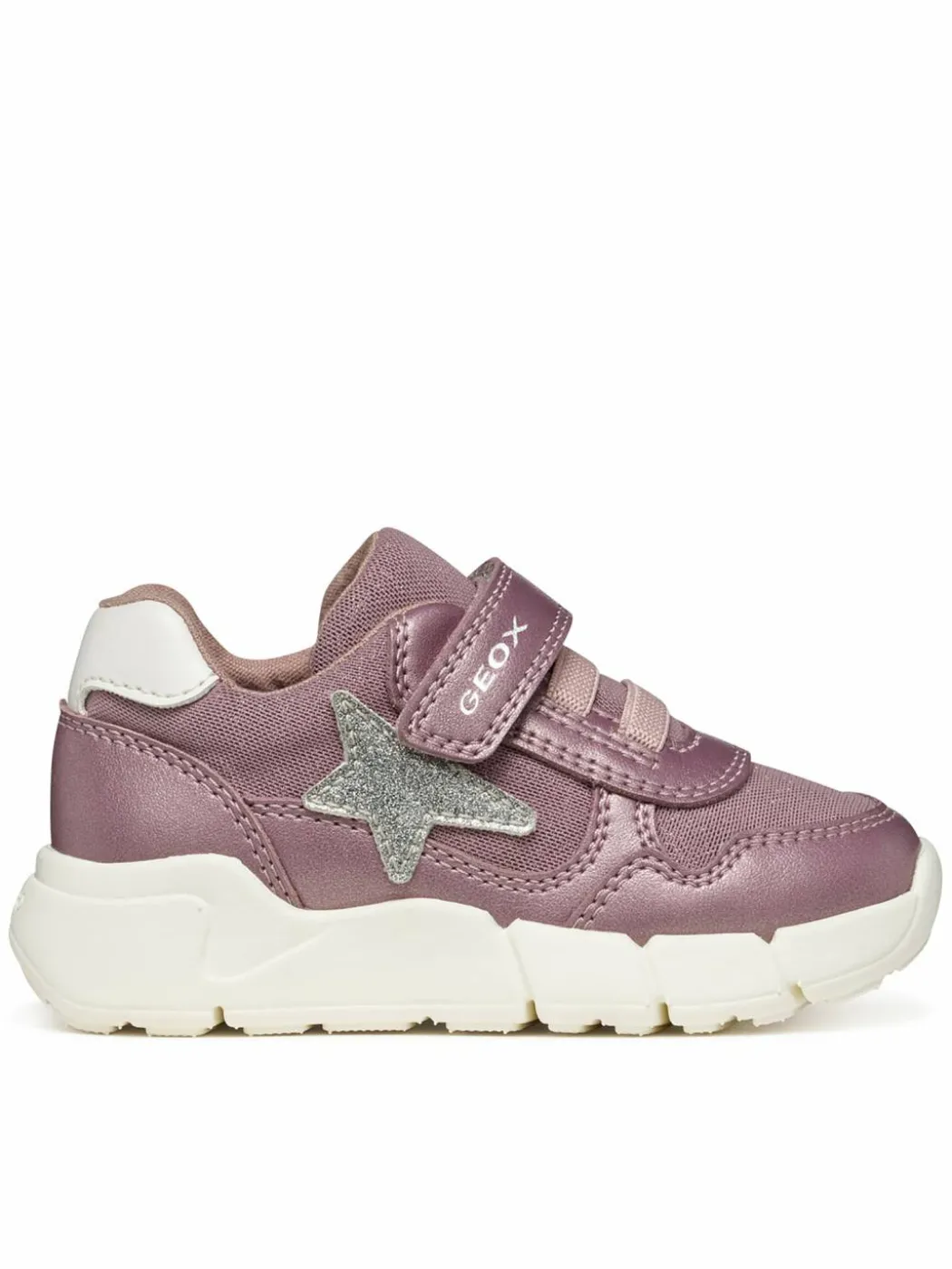 Sneakers B Flexyper Mini Girl B566NB 0AJAS C8217 M Argento scuro