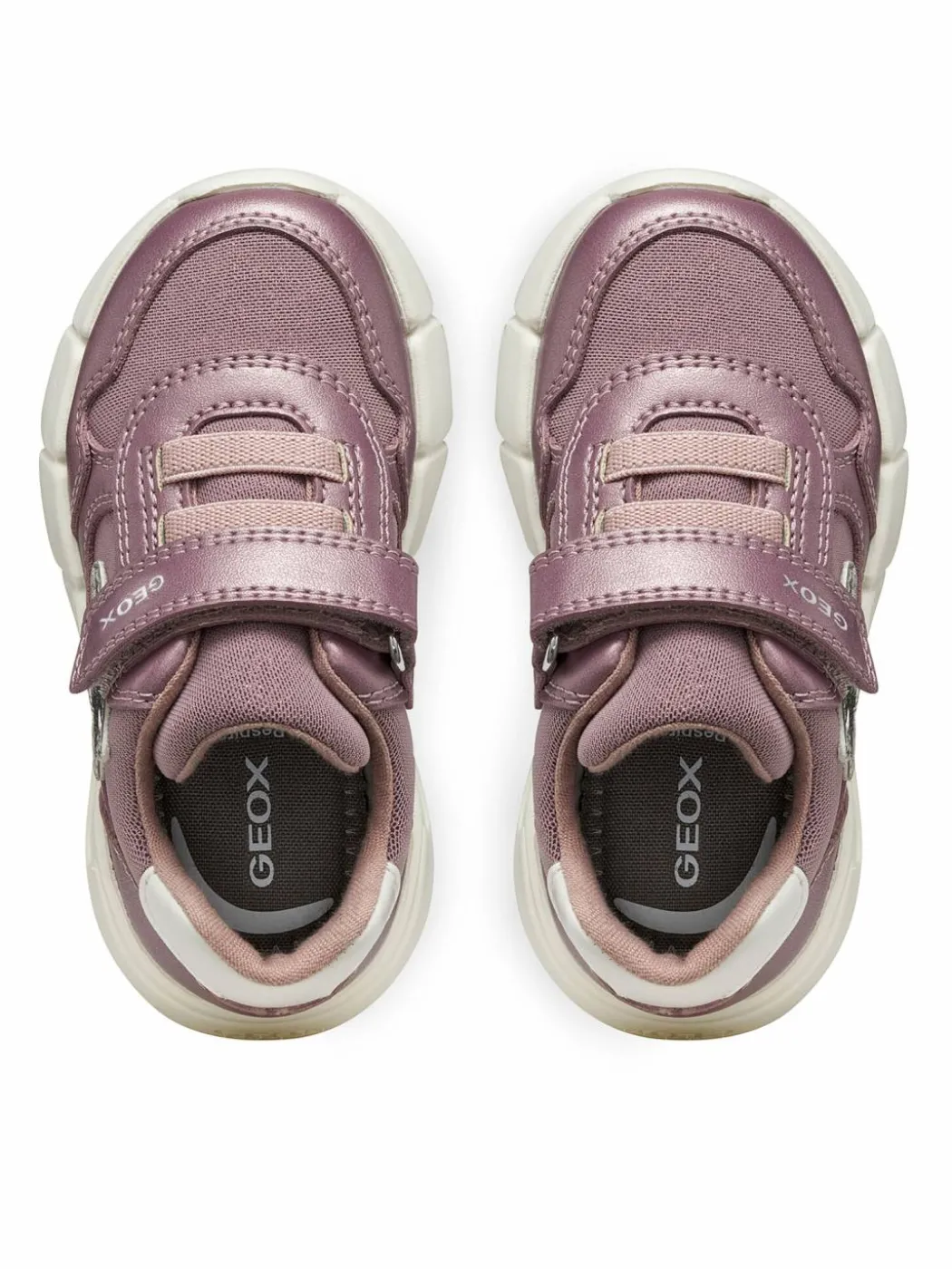 Sneakers B Flexyper Mini Girl B566NB 0AJAS C8217 M Argento scuro