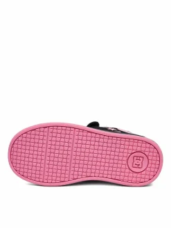 Sneakers EO-COURT GRAFFIK ELASTIC TODDLER DC02547003 Nero