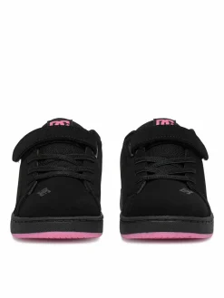 Sneakers EO-COURT GRAFFIK ELASTIC TODDLER DC02547003 Nero