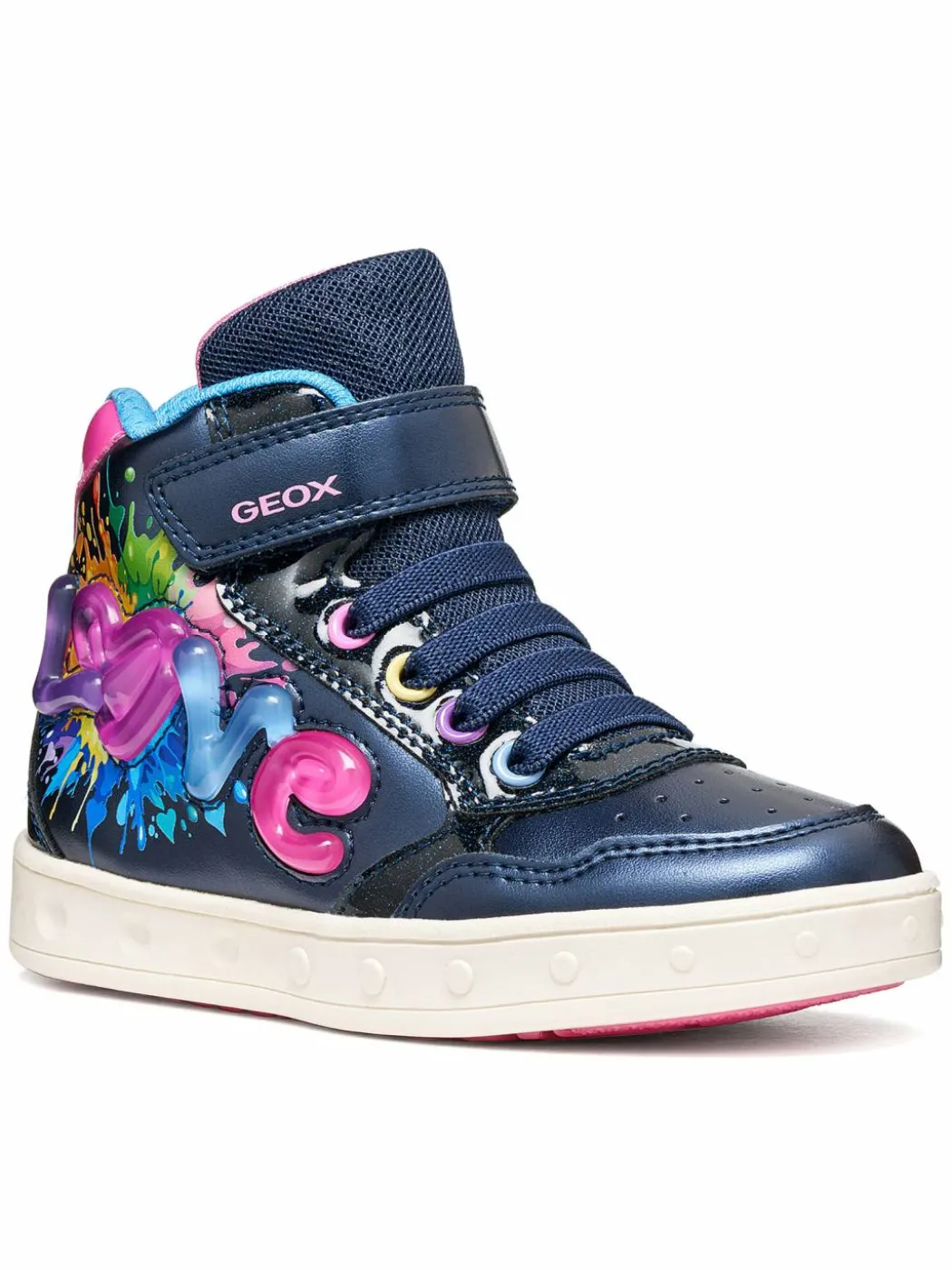 Sneakers J Skylin Girl J668WB 0NFKC C4243 D Blu scuro