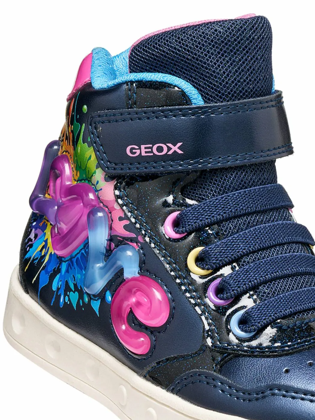 Sneakers J Skylin Girl J668WB 0NFKC C4243 M Blu scuro