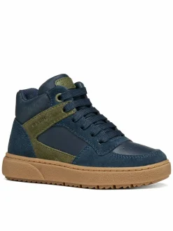 Sneakers J Theleven Boy J46LDC 05422 CF4A3 S Blu scuro