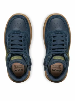 Sneakers J Theleven Boy J46LDC 05422 CF4A3 S Blu scuro