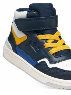 Sneakers J Washiba Boy J66LQI 0BC15 C0657 S Blu scuro
