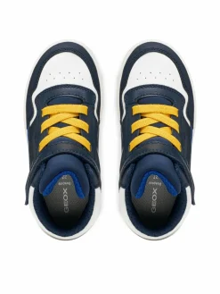 Sneakers J Washiba Boy J66LQI 0BC15 C0657 S Blu scuro