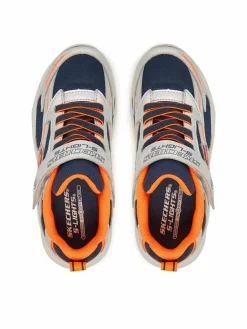 Sneakers Meteor-Lights - Glow-Strider 401497L/SLOR Argento
