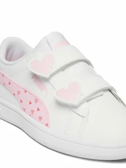Sneakers Puma Smash 3.0 Hearty V PS 405638 01 Bianco