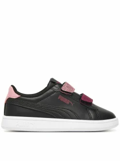 Sneakers Smash 3.0 L Glitter Velcro V Ps 395609 07 Nero