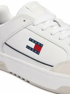 Sneakers Tjm Cupsole Leather EM0EM01660 Bianco