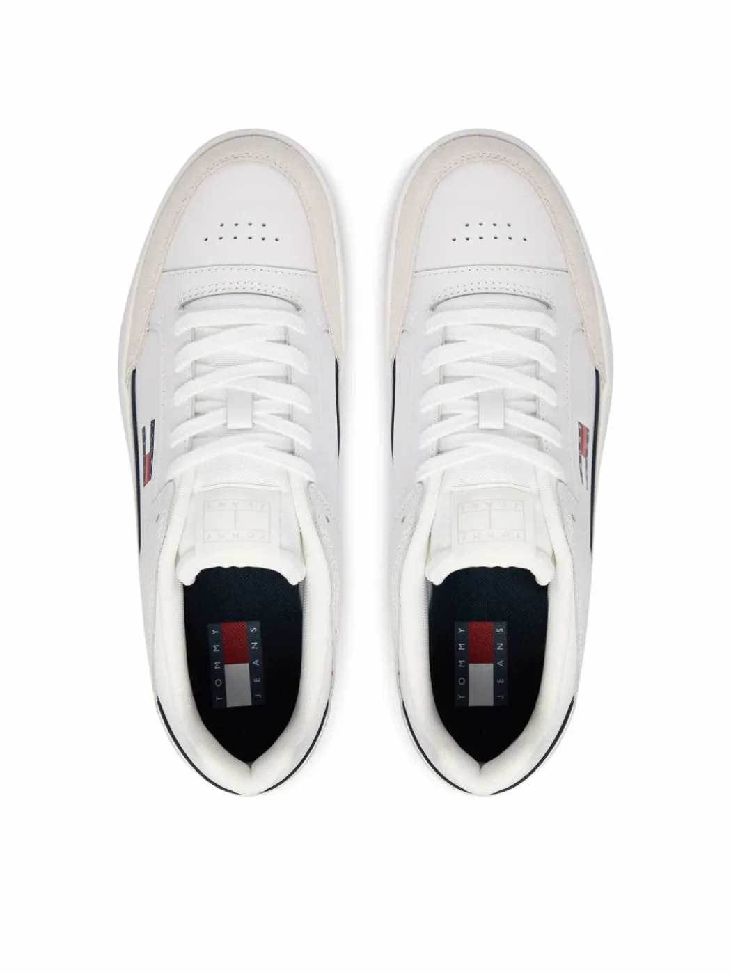 Sneakers Tjm Cupsole Leather EM0EM01660 Bianco