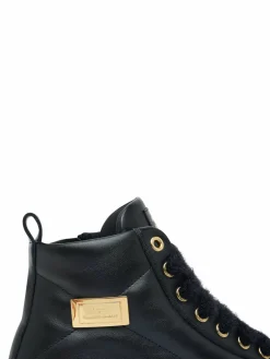 Stivaletti High Top Lace Up F4-A9E-0362-1251930 D Nero