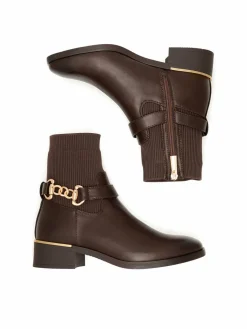 Stivaletti HY25653-2 Marrone