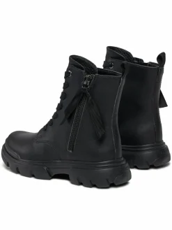 Stivaletti J Junette Girl J36HVG 000BC C9999 S Nero