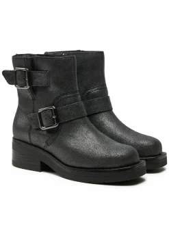 Stivaletti Rebelle Buckle 26178889 Argento