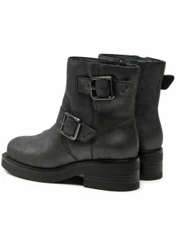 Stivaletti Rebelle Buckle 26178889 Argento