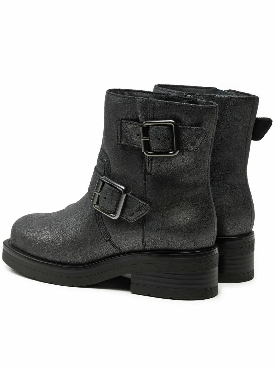 Stivaletti Rebelle Buckle 26178889 Argento