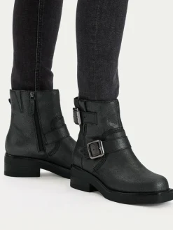 Stivaletti Rebelle Buckle 26178889 Argento