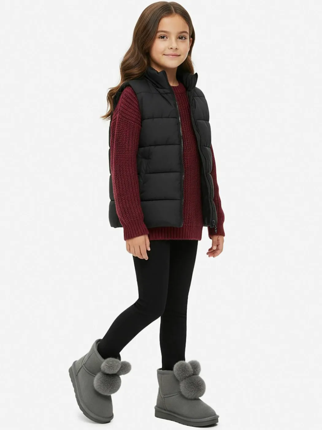 Stivali da neve EO-HY669016S-1 Grigio