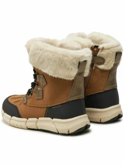 Stivali da neve J Flexyper Girl B Ab J46APA 0AU50 C6175 M Marrone
