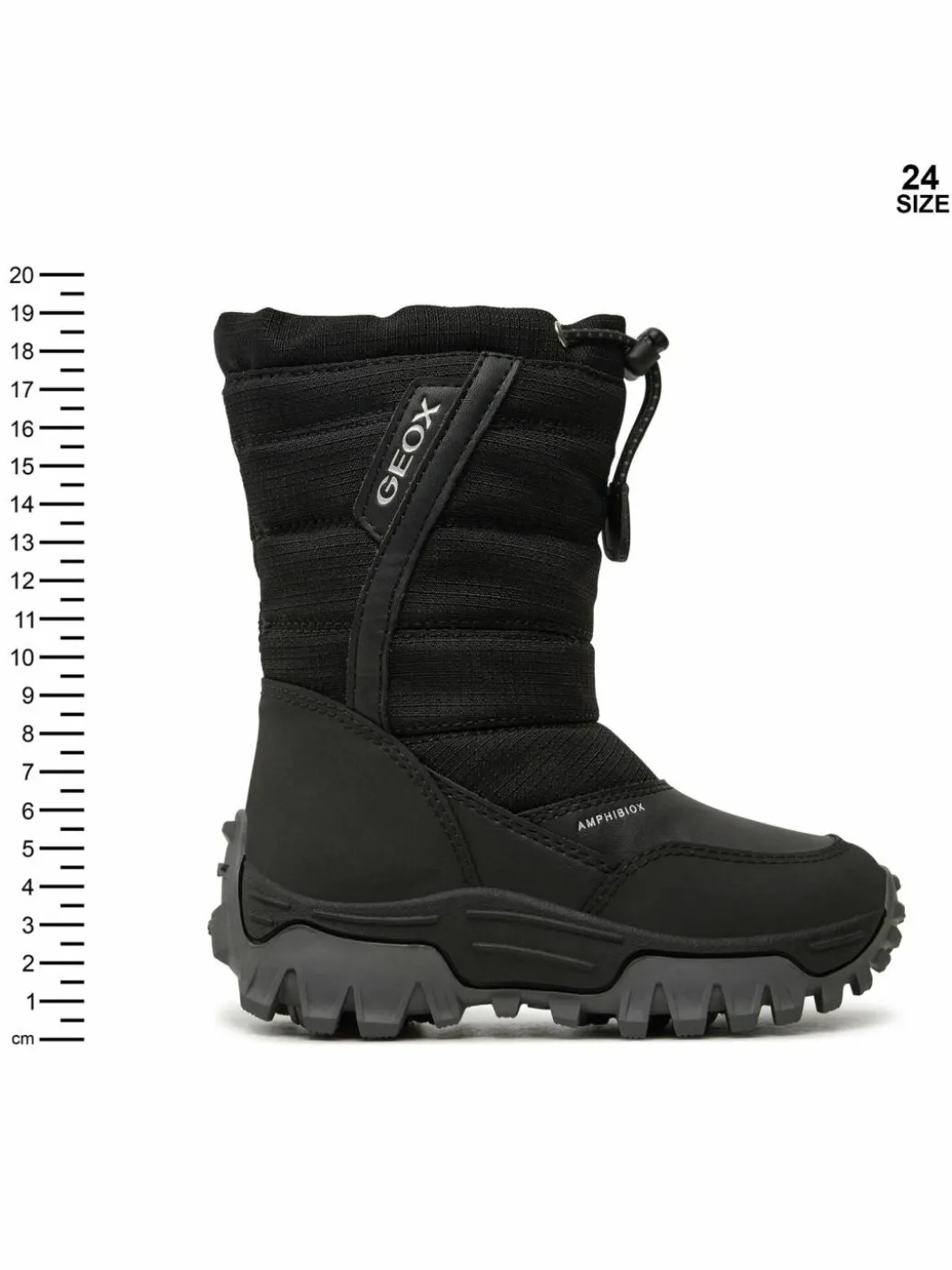 Stivali da neve J Himalaya Boy B Abx J26FRA 0FU54 C9999 M Nero