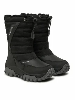 Stivali da neve J Himalaya Boy B Abx J26FRA 0FU54 C9999 M Nero