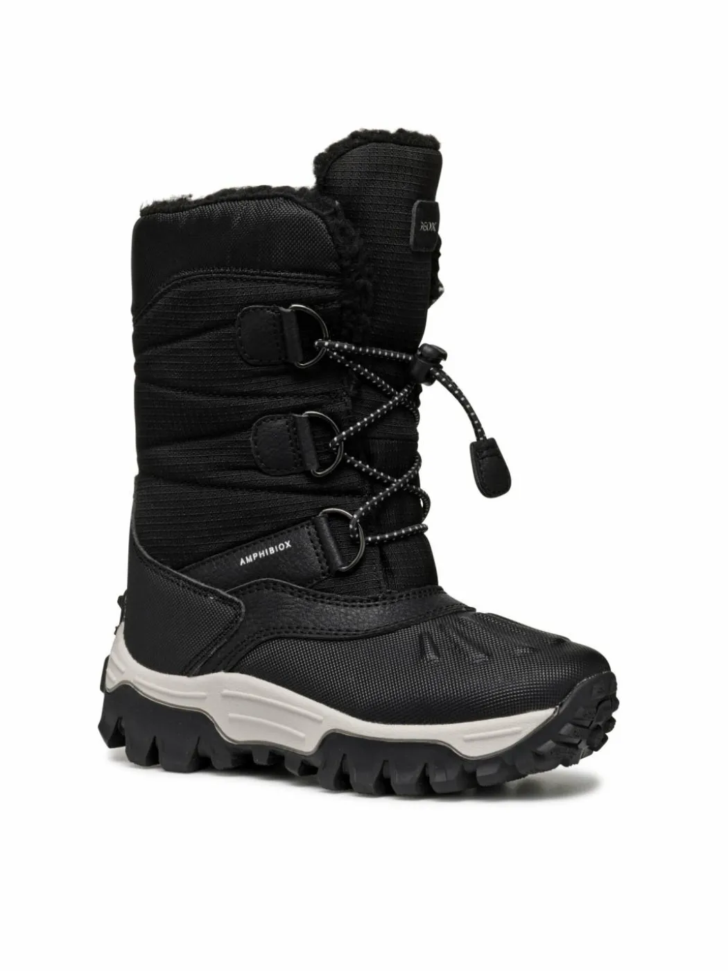 Stivali da neve J Himalaya Boy B Abx J46FRA 0FU50 C9999 M Nero