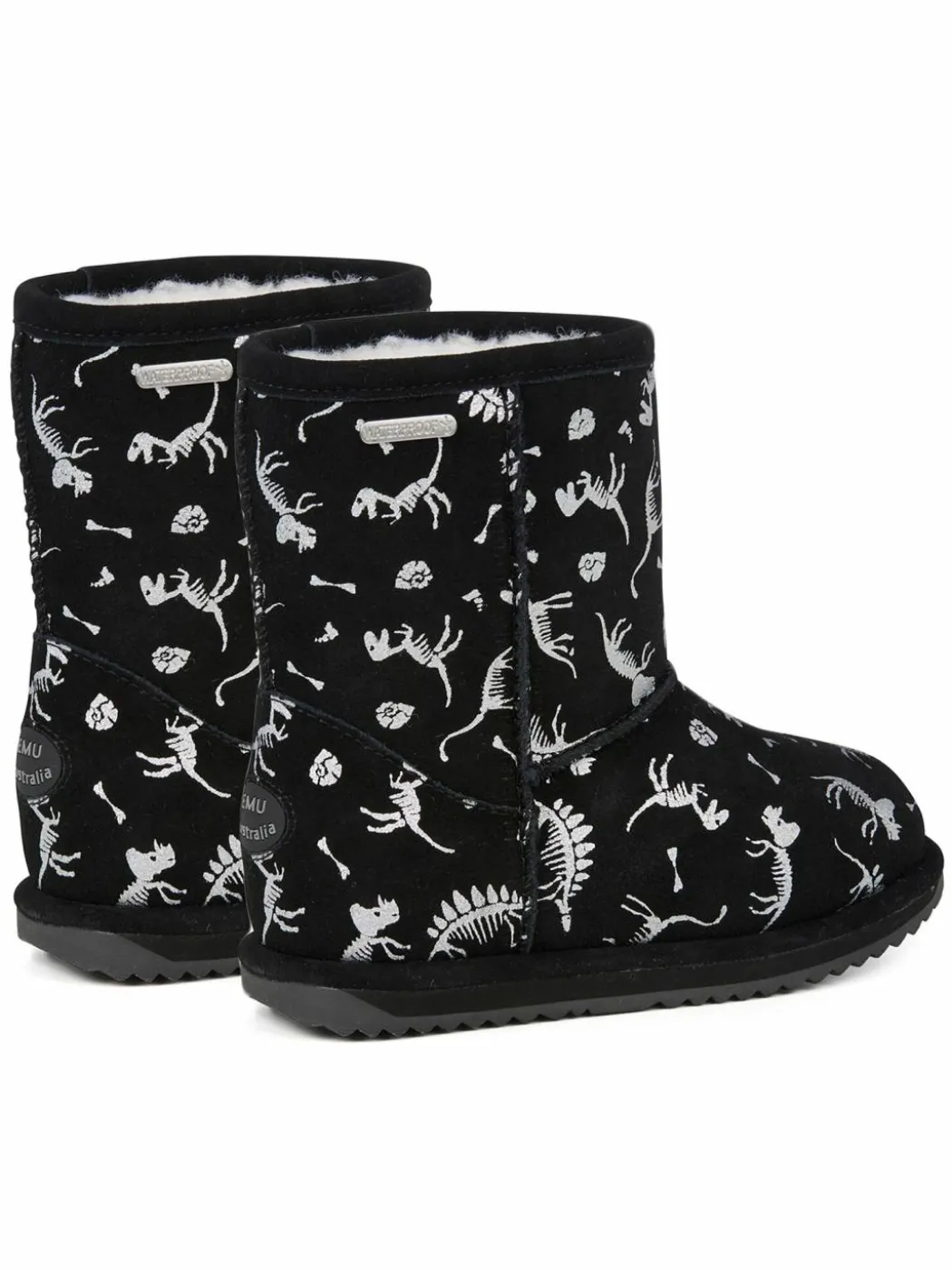 Stivali da neve Reflective Dino Brumby K12948 Nero