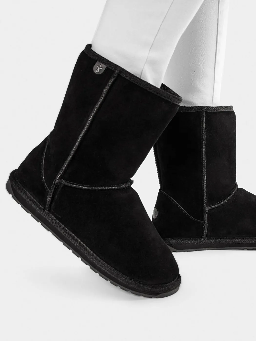 Stivali da neve Wallaby Lo Teens T10102 Nero