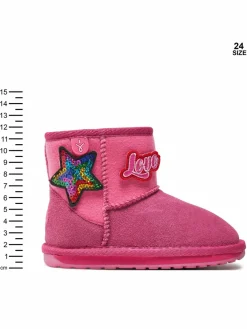 Stivali da neve Wallaby Mini Play K12748 Rosa