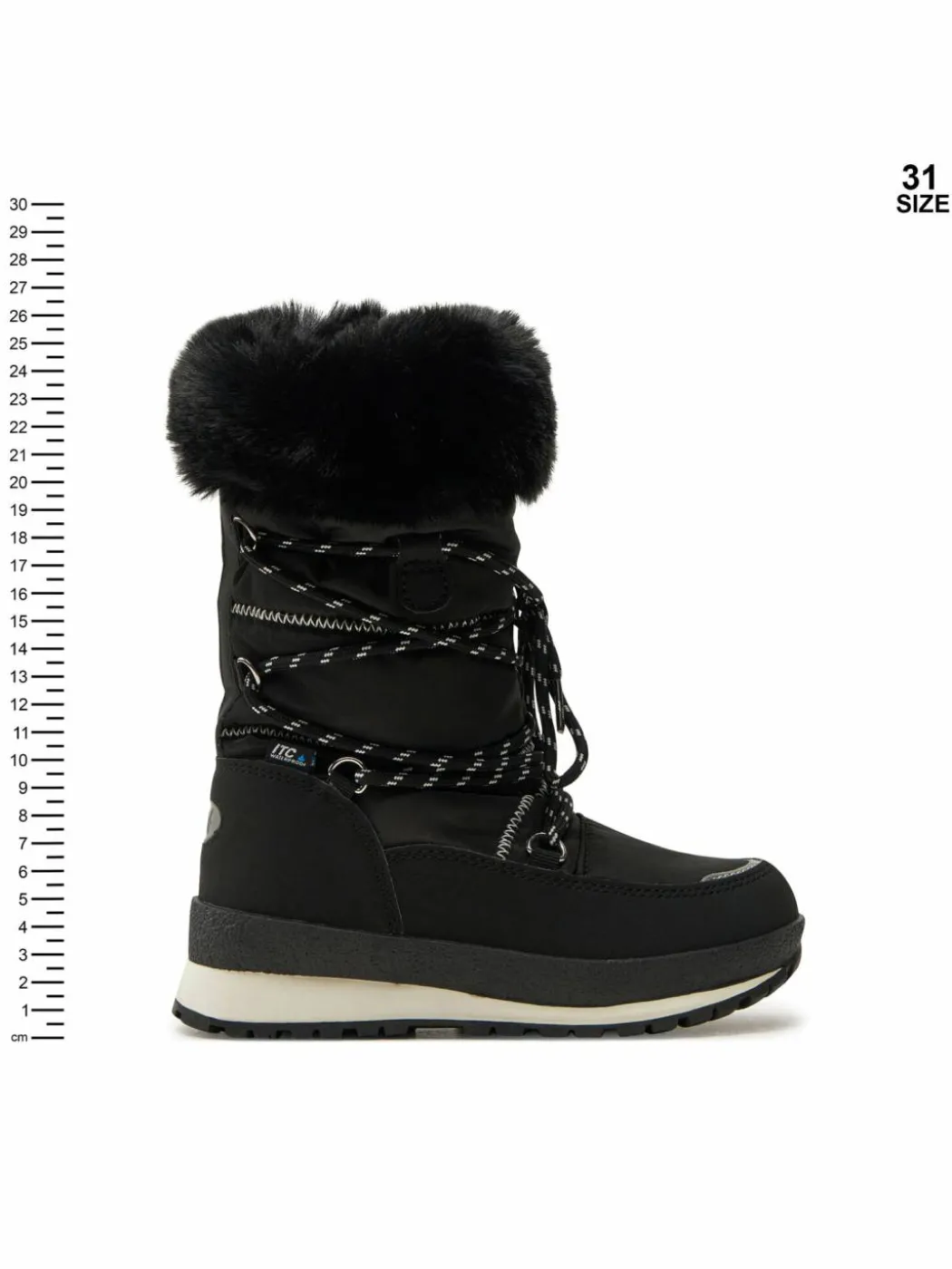 Stivali da neve Ysby LYSBY201I Nero