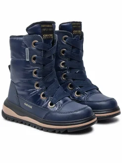 Stivali J Adelhide Girl B Ab J16EWA 0LVBC C4002 M Blu scuro