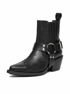 Stivali texani EO-BAILE-07100-25 Nero