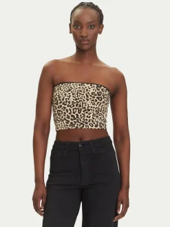 Top Avery 27034321 Marrone Slim Fit