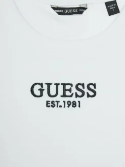 Top J4YI16 KBZP4 Bianco Regular Fit