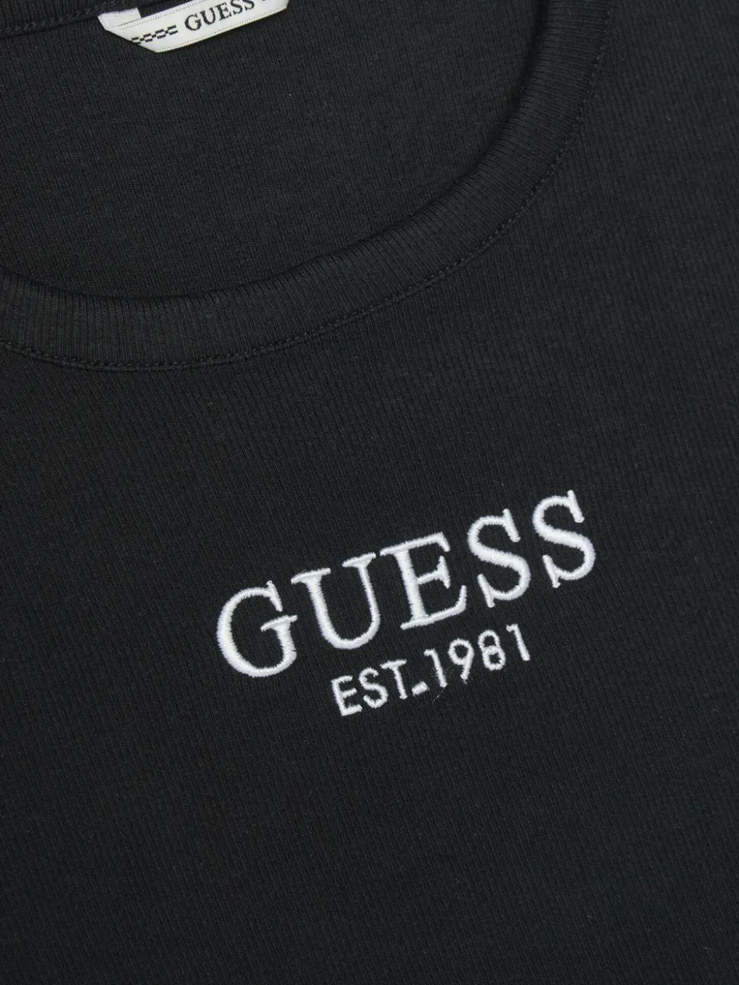 Top J4YI16 KBZP4 Nero Regular Fit