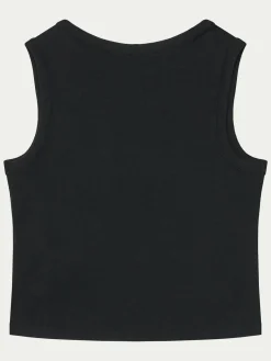 Top J4YI16 KBZP4 Nero Regular Fit