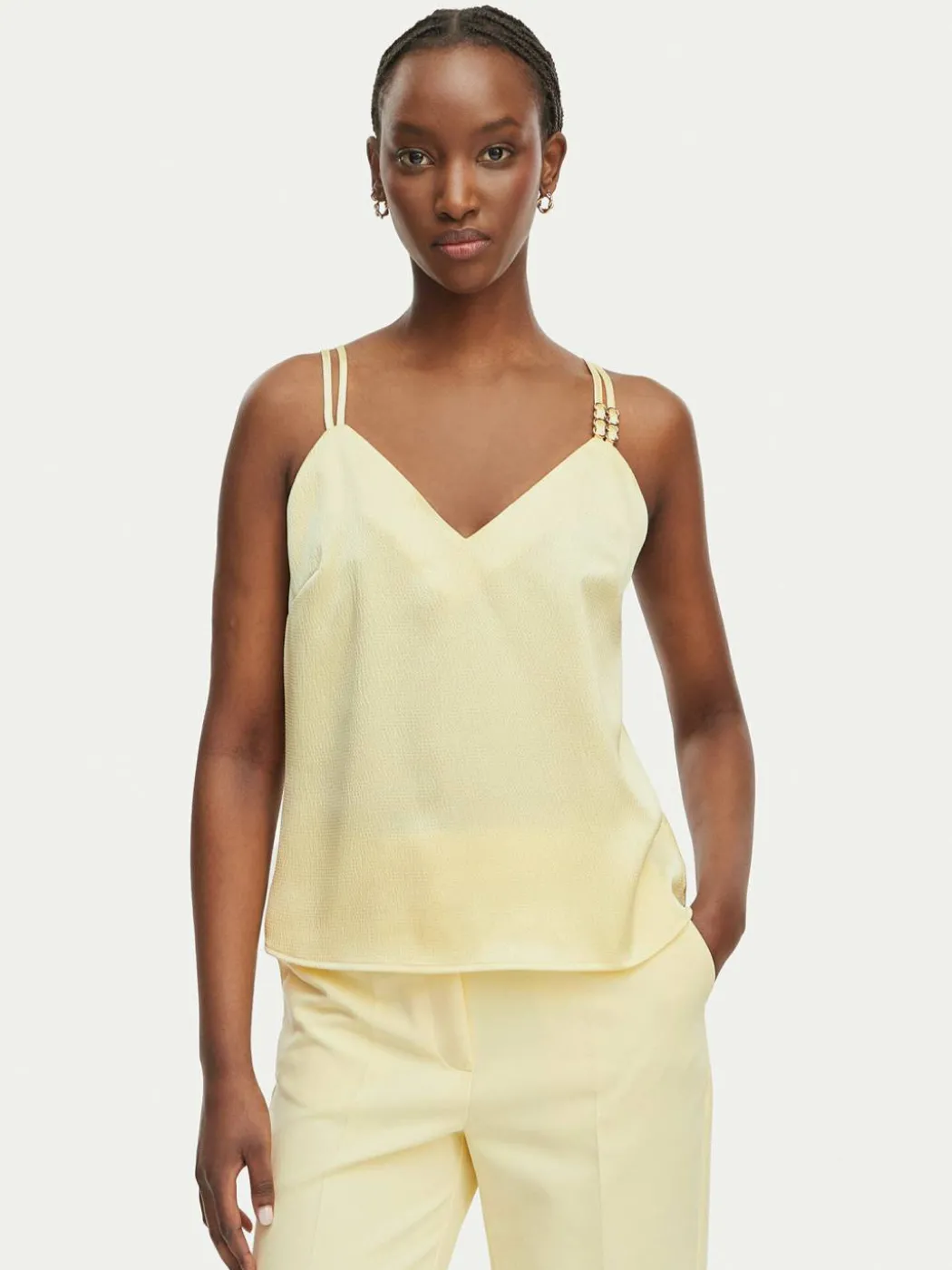 Top 242-OLAFI Giallo Regular Fit