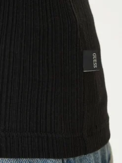 Top W6GPZ8 KF641 Nero Slim Fit