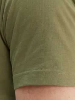 T-shirt Archive Shield 2003199 Verde Regular Fit