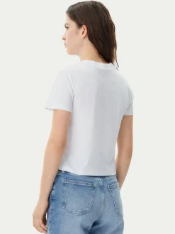 T-shirt Baby Tee J20J223113 Bianco Slim Fit