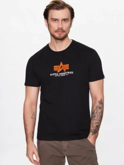 T-shirt Basic 100501RB Nero Regular Fit