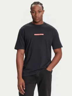 T-shirt Dna Clicker Tee EQYZT08207 Nero Comfort Fit