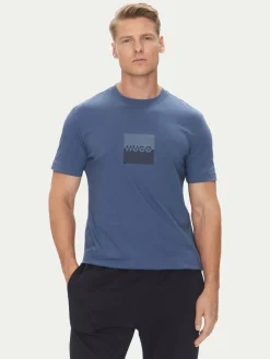 T-shirt Dusplit 50542784 Blu Regular Fit