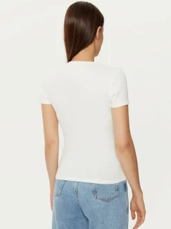 T-shirt DW0DW20463 Bianco Slim Fit
