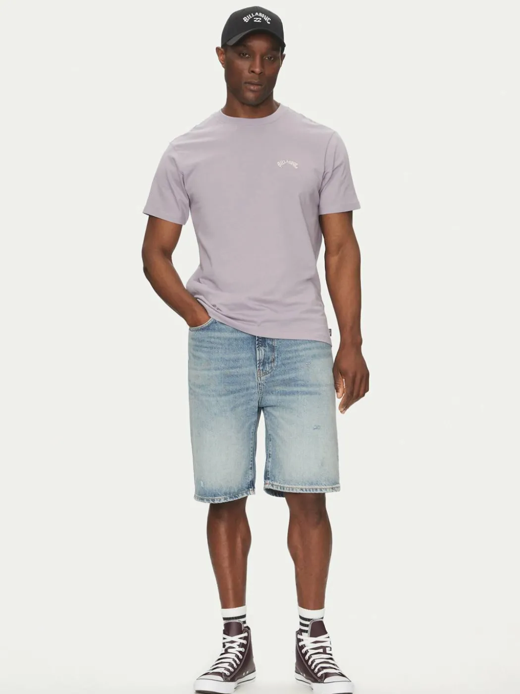 T-shirt EBYKT00100 Viola Regular Fit