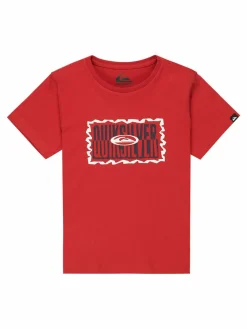 T-shirt Ev Gotam Foam EQKZT03568 Rosso Regular Fit